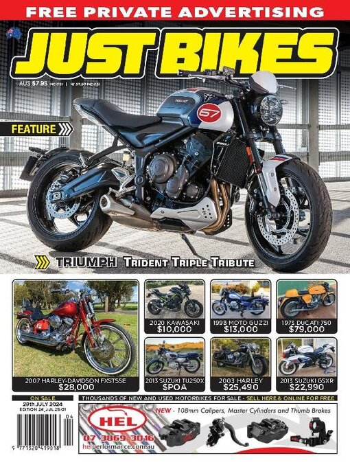 Title details for Just Bikes by JUST AUTO Classifieds Pty Ltd - Available